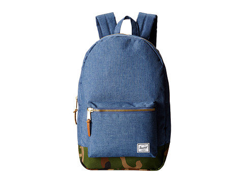 额外9折!Herschel Supply Co. Settlement 牛仔蓝迷彩拼接双肩包 $20.69(约134元)